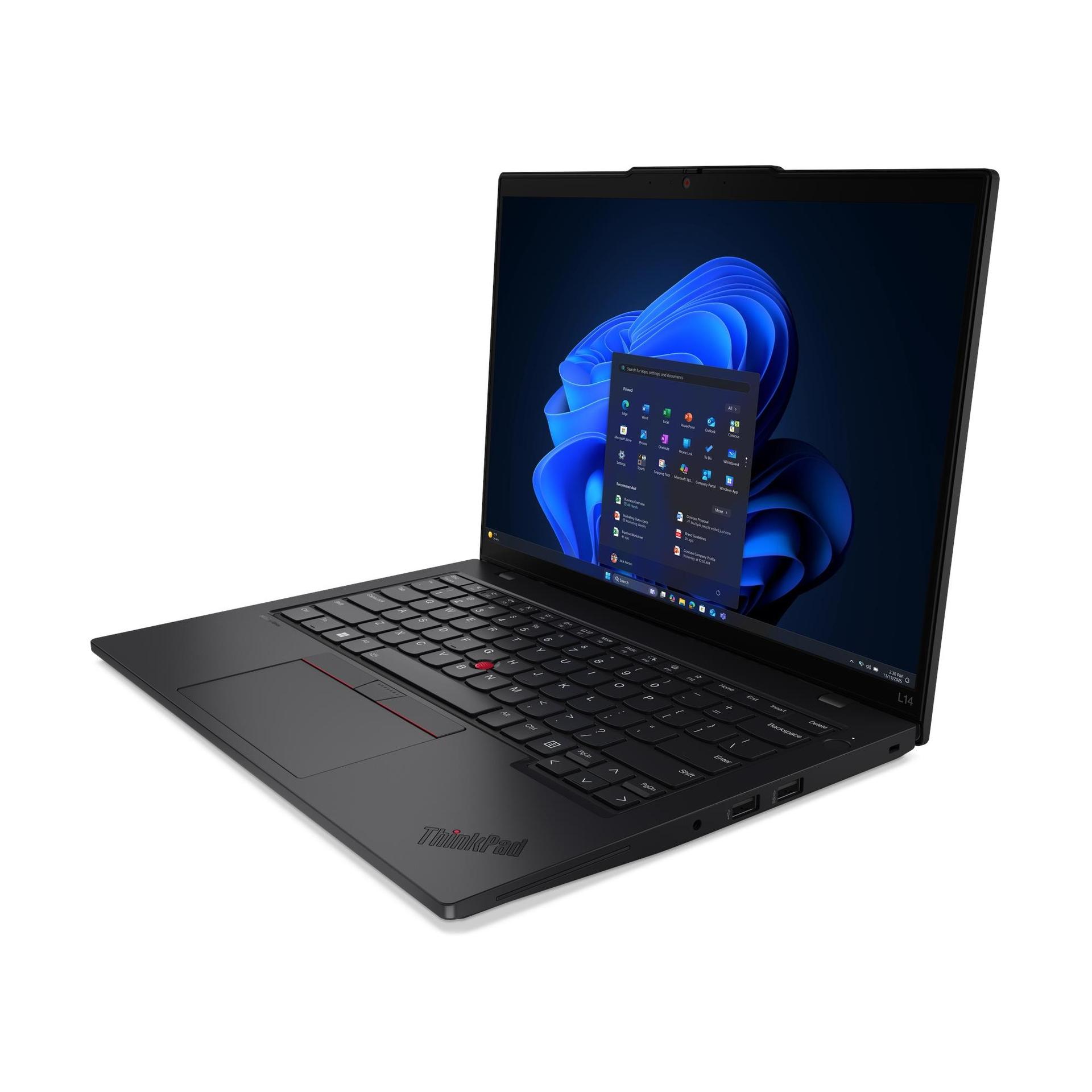 Vista 4 de Notebook Lenovo ThinkPad L14 Core Ultra 7 255U 16GB 512GB Windows 11 Pro