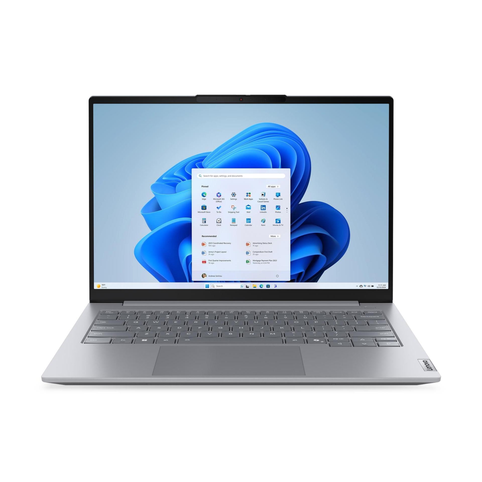 Vista 2 de Notebook Lenovo ThinkBook 14 Core Ultra 9 185H 16GB 512GB Windows 11 Pro