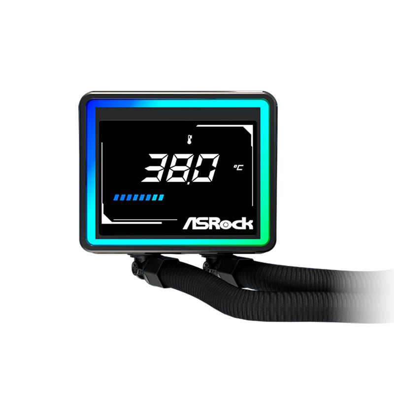 Vista 3 de Cooler AIO ASRock CL 360 Digital RGB