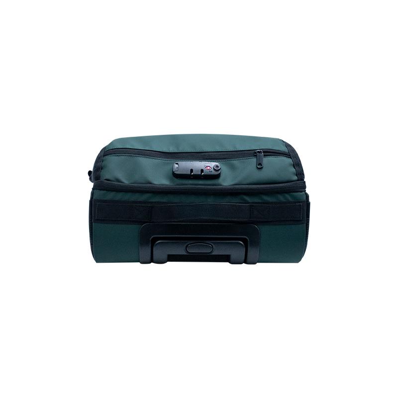 Vista 5 de Maleta de viaje Teros TE-8080DG de 20", Color verde navy