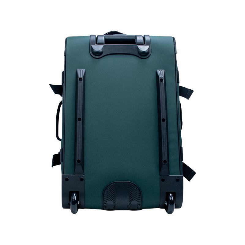 Vista 7 de Maleta de viaje Teros TE-8080DG de 20", Color verde navy