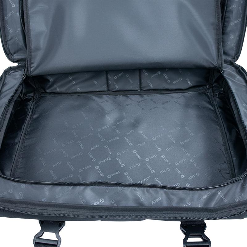 Vista 4 de Maleta de viaje Teros TE-8080DG de 20", Color verde navy