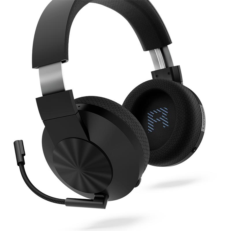 Vista 5 de Auriculares inalambricos gamer Lenovo Legion H600, 2.4GHz (Receptor USB-A) o 3.5mm Jack