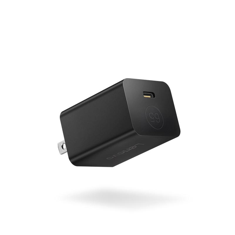 Vista 2 de Cargador Lenovo GaN Nano 65W Ultracompacto