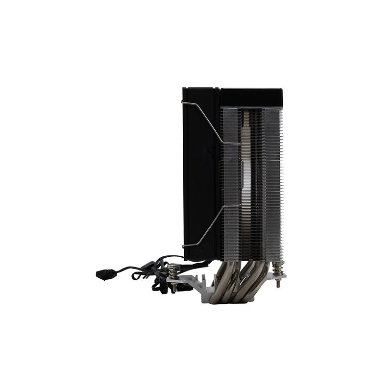 Vista 3 de Fan Cooler para CPU TEROS TE-8168N, para Intel y AMD,TDP 220W Máx, Aire