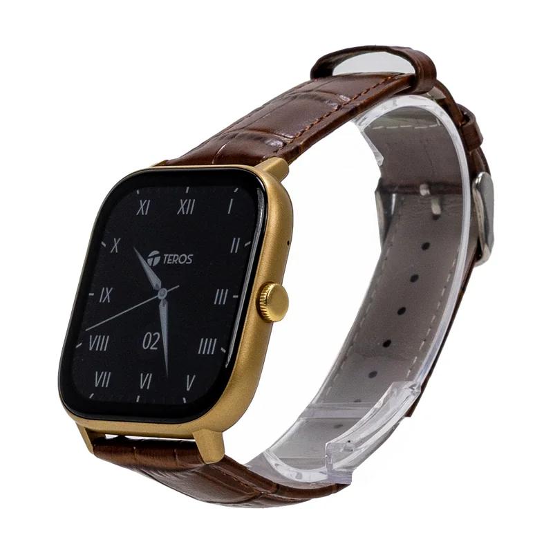 Vista 2 de Smartwatch TEROS TE-8086GD, AMOLED 1.85", BT, IP68