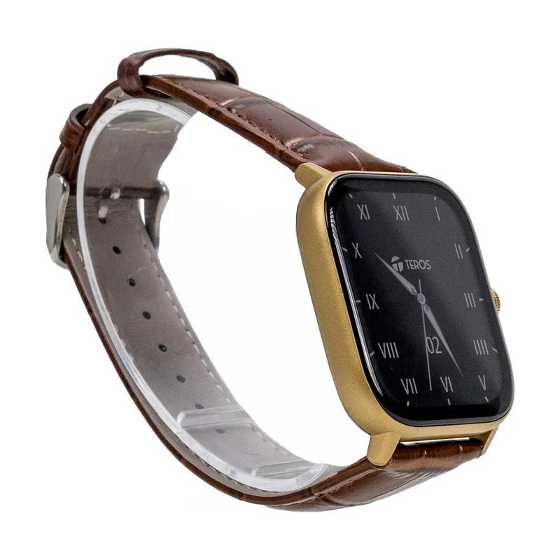 Vista 3 de Smartwatch TEROS TE-8086GD, AMOLED 1.85", BT, IP68