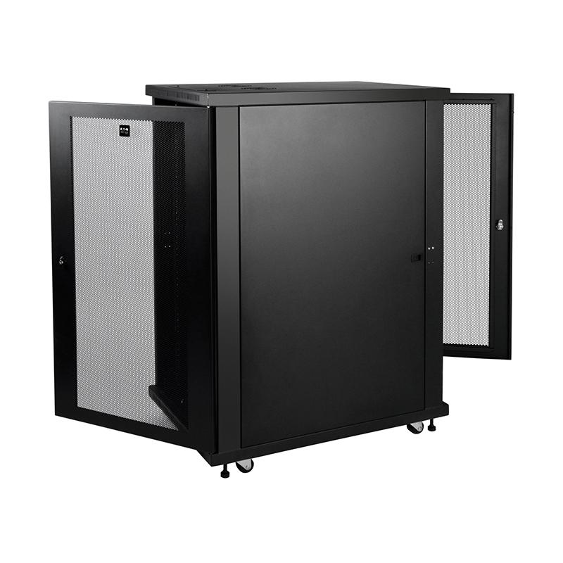 Vista 2 de Gabinete Tripp Lite SmartRack 24U de Media Altura y Profundidad