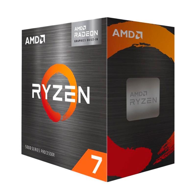 Procesador AMD Ryzen 7 5700, 3.70 / 4.60GHz, 16MB L3, 8-Core, AM4, 7nm, 65W