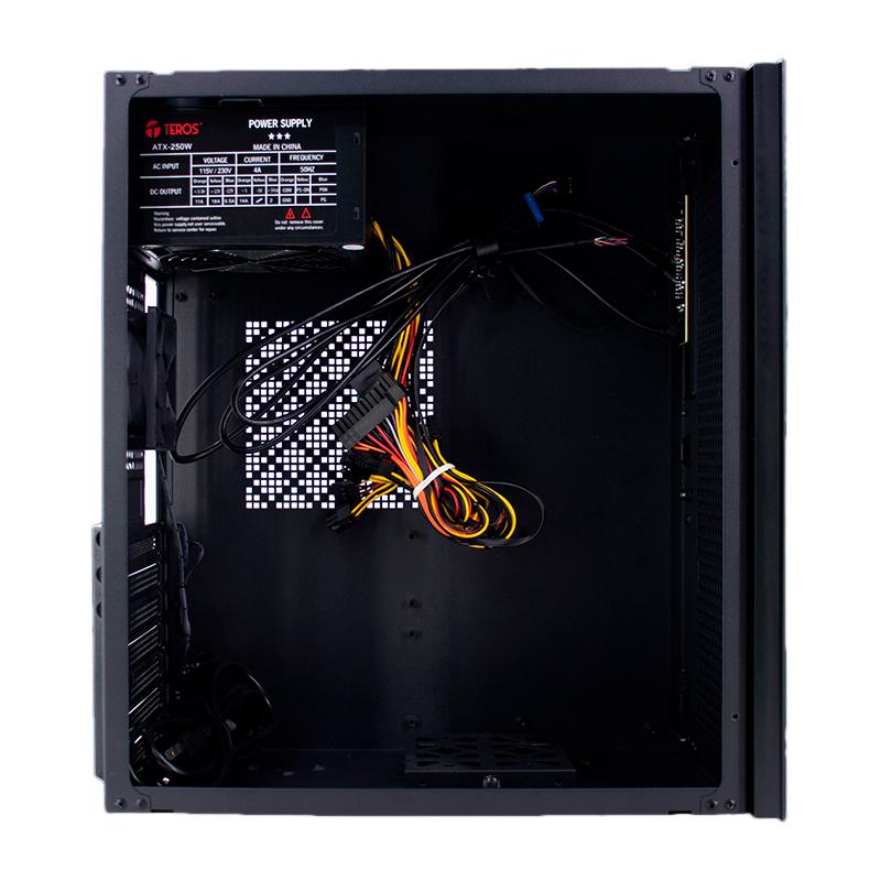 Vista 9 de Case Teros TE-1036S ATX 250W USB 3.0 Negro