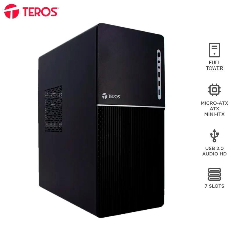 Vista 2 de Case Teros TE-1037S ATX 250W USB 3.0 Negro