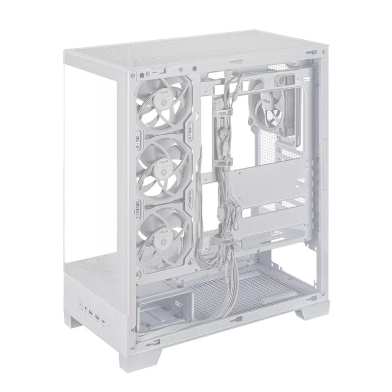 Vista 4 de Case ASUS A31 PLUS White ARGB