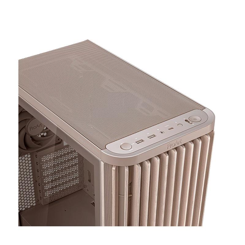Vista 6 de Case ASUS ProArt PA401 Wood Edition Beige