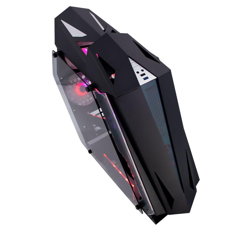 Vista 5 de Case Gamer Teros TE-1314G Mid Tower ARGB Negro