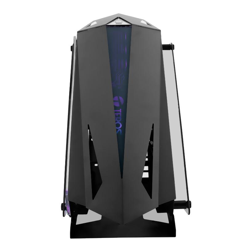 Vista 2 de Case Gamer Teros TE-1314G Mid Tower ARGB Negro
