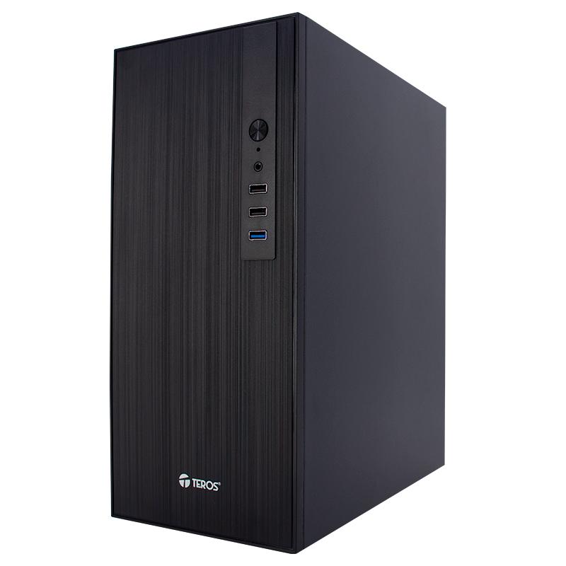 Vista 5 de Case Teros TE-1034S Mini Tower ATX 250W USB 3.0 Negro
