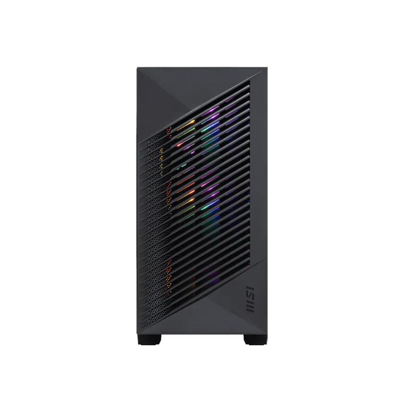 Vista 4 de Gabinete MSI MAG Forge M050A Micro-ATX para Gamers