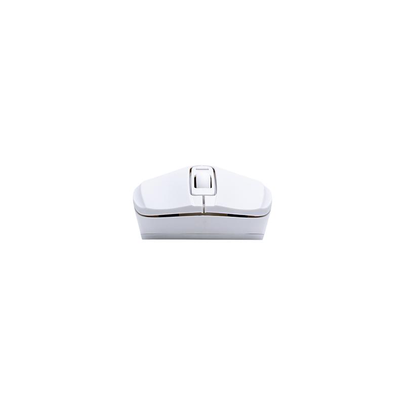 Vista 4 de Kit Teclado y Mouse Inalámbrico Teros TE-5016S Blanco