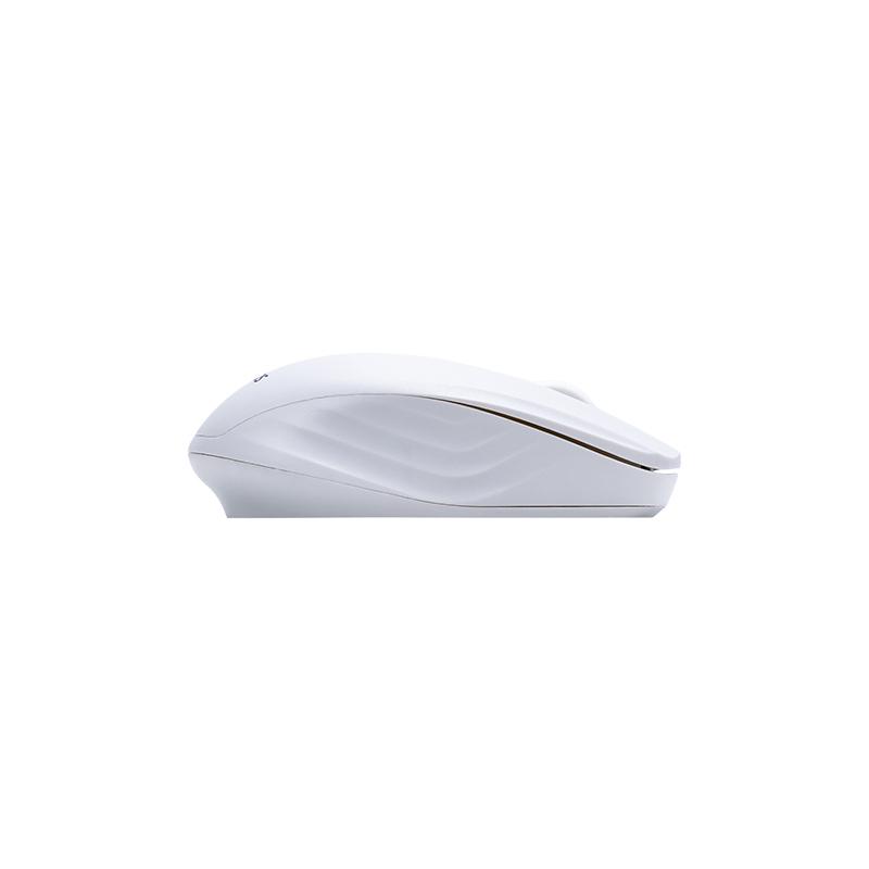 Vista 3 de Kit Teclado y Mouse Inalámbrico Teros TE-5016S Blanco