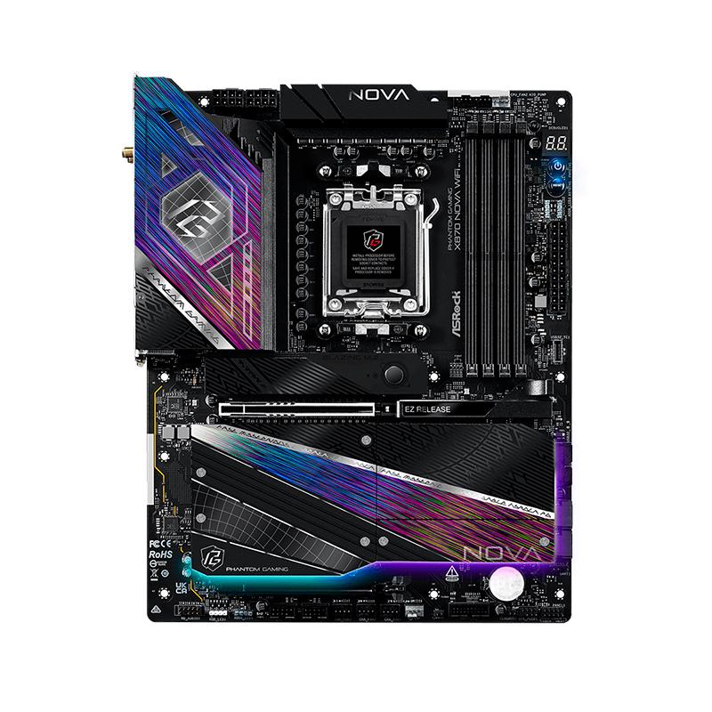 Vista 2 de Placa Madre ASRock X870 Nova WiFi SVL DDR5