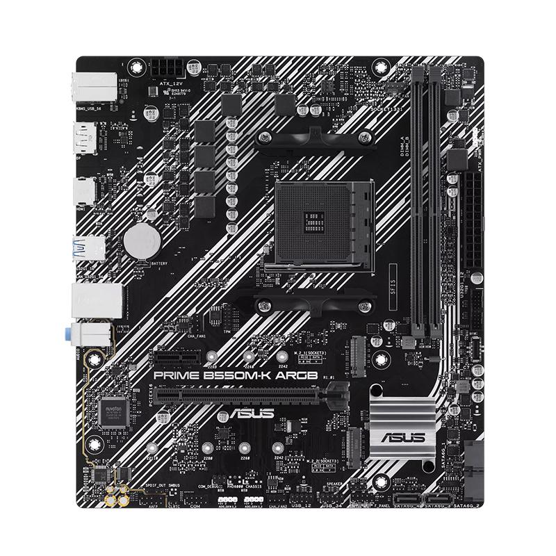 Placa Madre ASUS B550M-K ARGB S/V/L DDR4