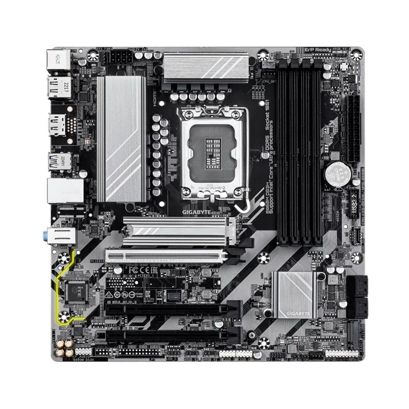 Vista 2 de Placa Madre Gigabyte B860M DS3H Intel LGA 1851 mATX