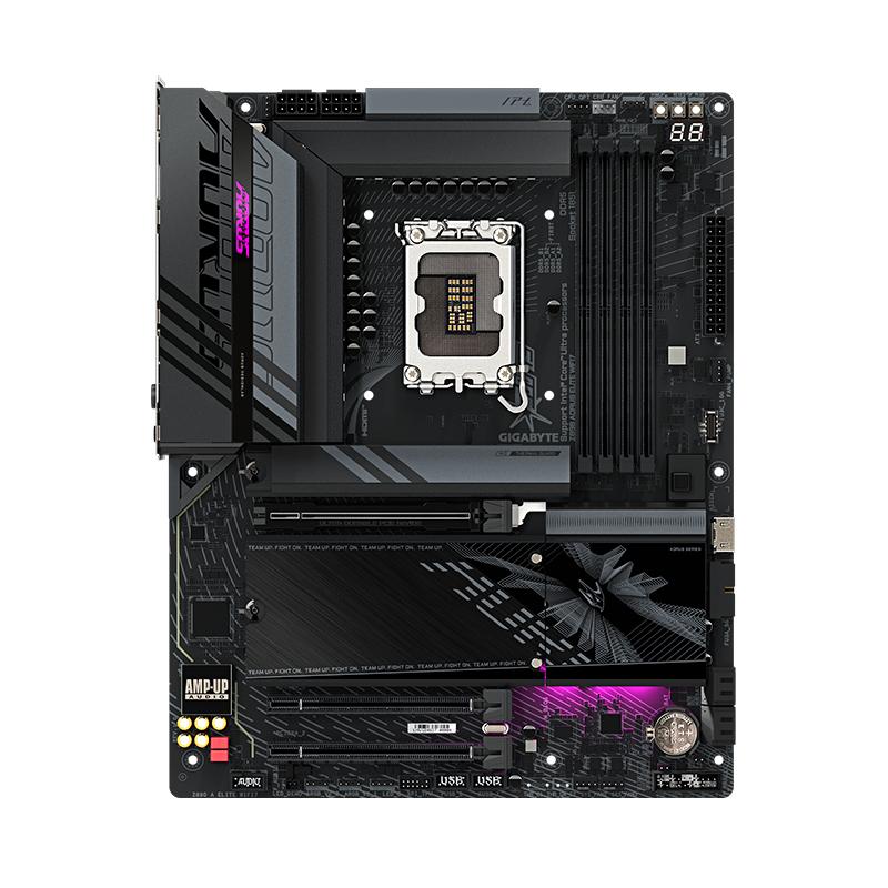Vista 2 de Motherboard Gigabyte Z890 AORUS ELITE WiFi7 Intel LGA 1851