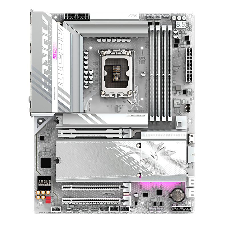Vista 2 de Motherboard GIGABYTE Z890 AORUS ELITE WF7 ICE DDR5