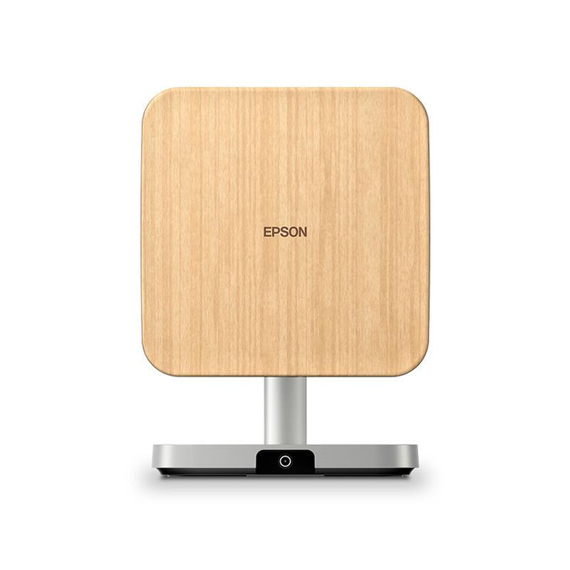 Vista 2 de Proyector Epson Smart Portátil Lifestudio Flex Plus EF-72 - Roble - 4K PRO UHD