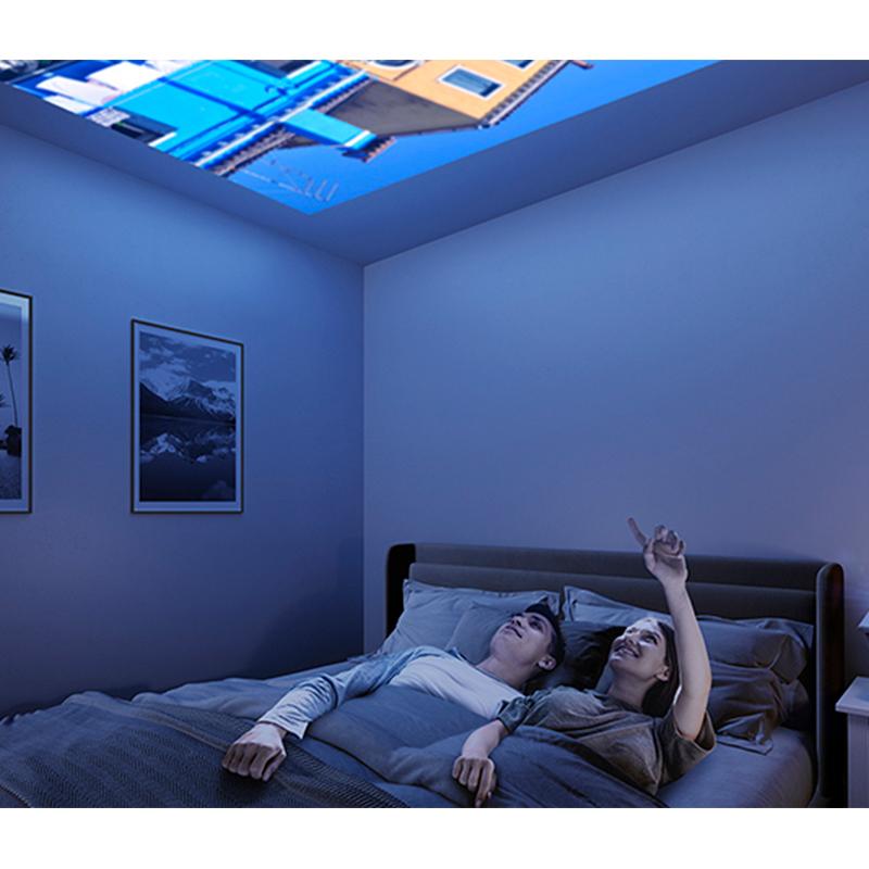Vista 4 de Proyector Epson Smart Portátil Lifestudio Flex Plus EF-72 - Roble - 4K PRO UHD