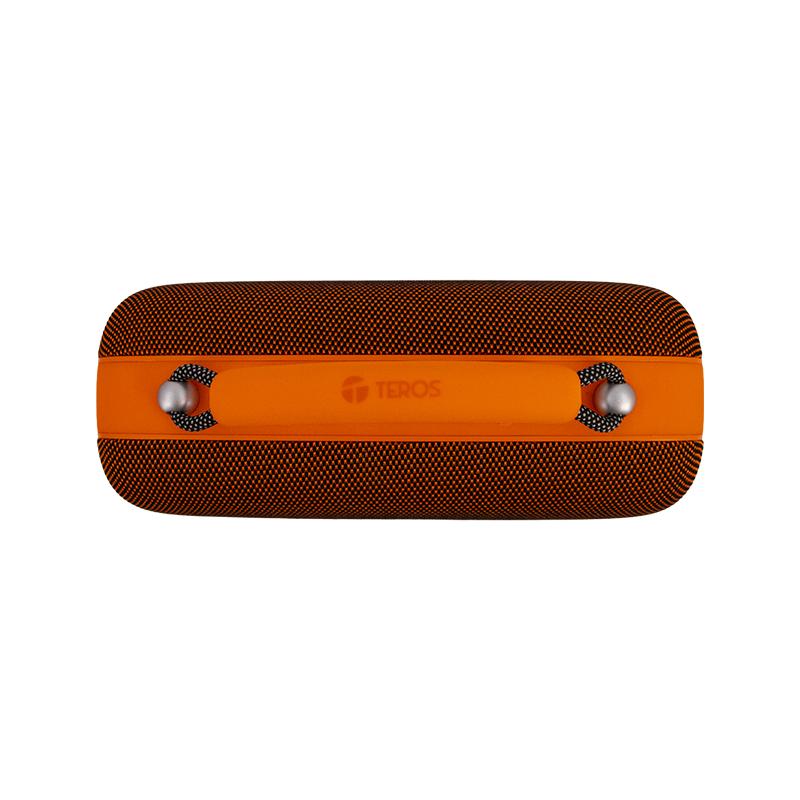 Vista 11 de Parlante Inalámbrico Teros Vibes VB-6049 60W con Bluetooth 5.3 Naranja