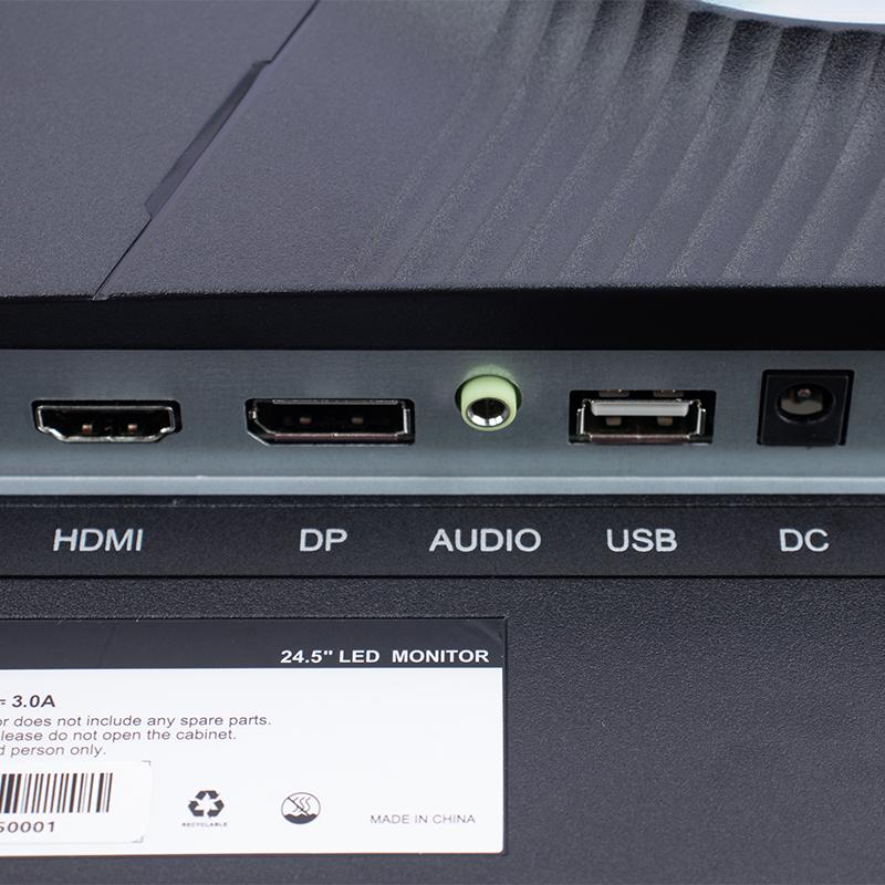 Vista 4 de Monitor Plano Gaming Teros TE-2475G 24.5" FHD 180Hz 1ms