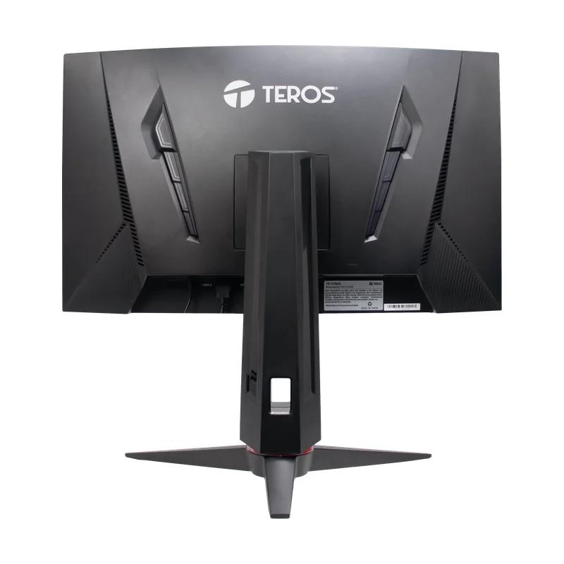 Vista 2 de Monitor curvo gaming TEROS TE-2771G, 27" QHD VA, 200Hz, 1ms, HDMI, DP, Audio out