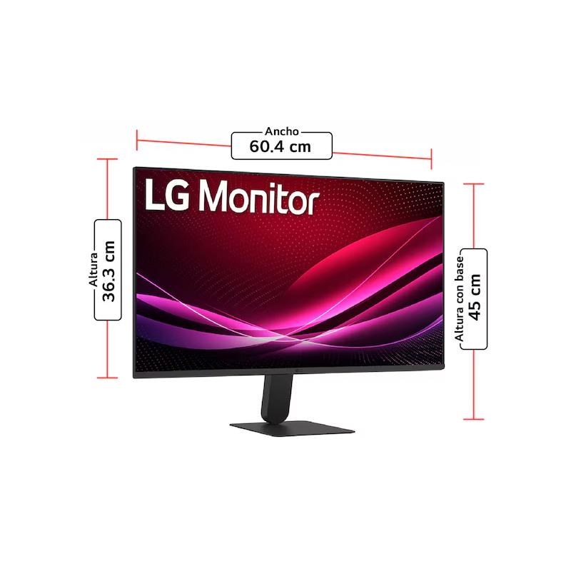 Vista 7 de Monitor LG U4 27U411B-B, 27/FHD/IPS/144Hz/HDMIx1/Salida_auriculares (3.5mm)