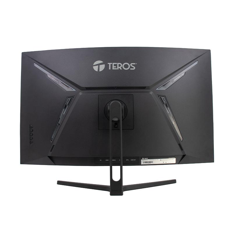 Vista 3 de Monitor Curvo Gaming TEROS TE-3217G, 31.5" QHD VA, 165Hz, 1ms, DP, HDMI, Audio Out