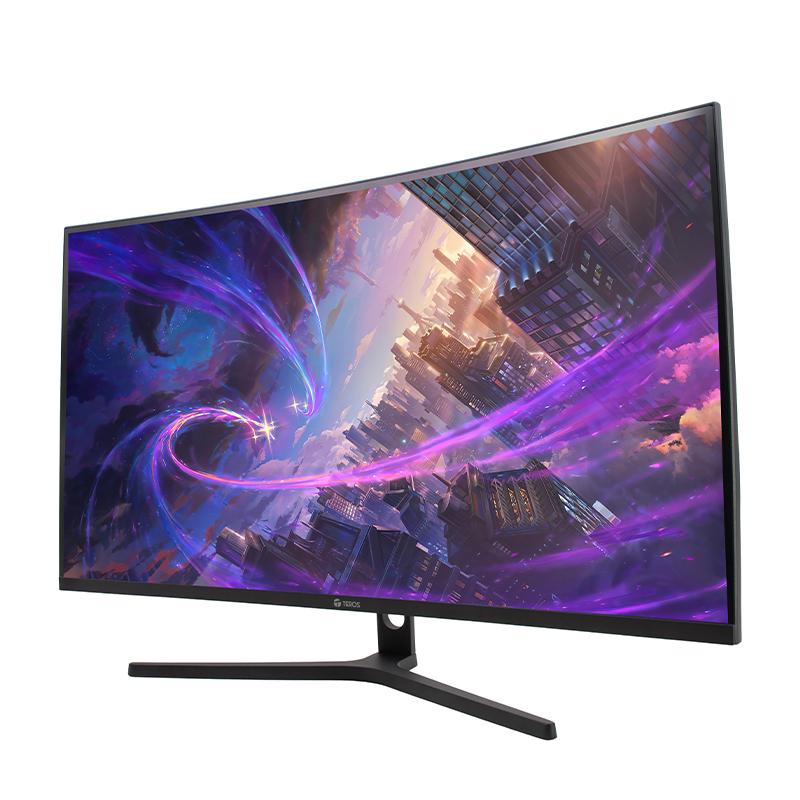 Vista 2 de Monitor Curvo Gaming TEROS TE-3217G, 31.5" QHD VA, 165Hz, 1ms, DP, HDMI, Audio Out