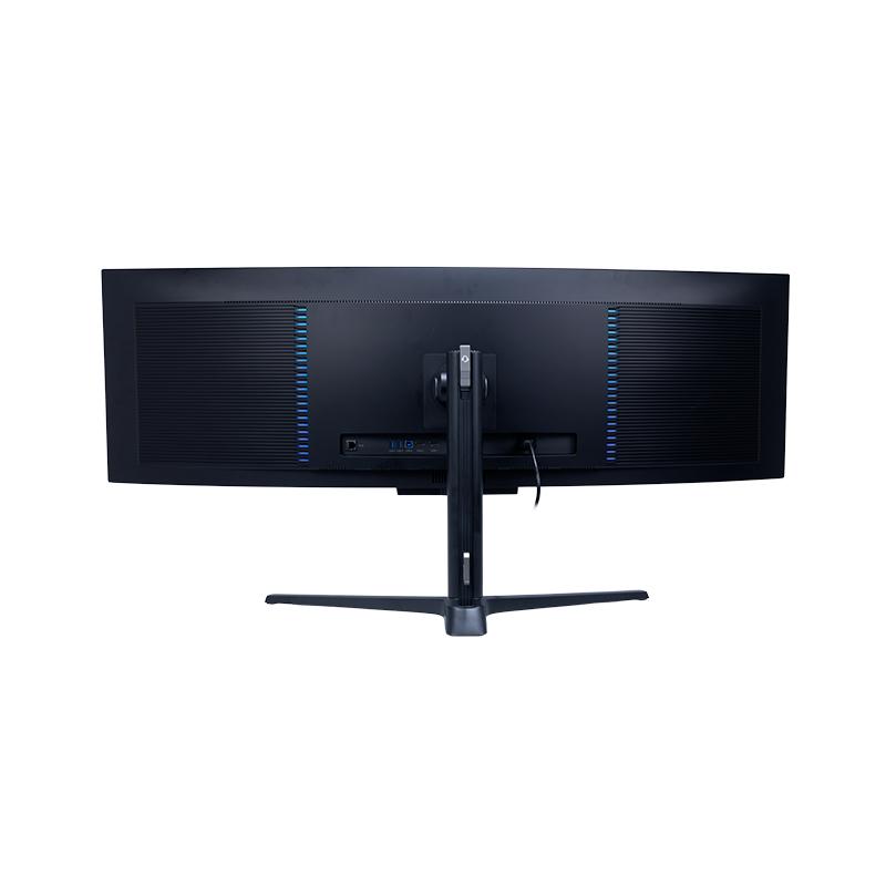 Vista 4 de Monitor curvo gaming TEROS TE-4920G, 49" UWQHD QD-OLED, 144Hz, 0.03ms, HDMI, DP, Audio out