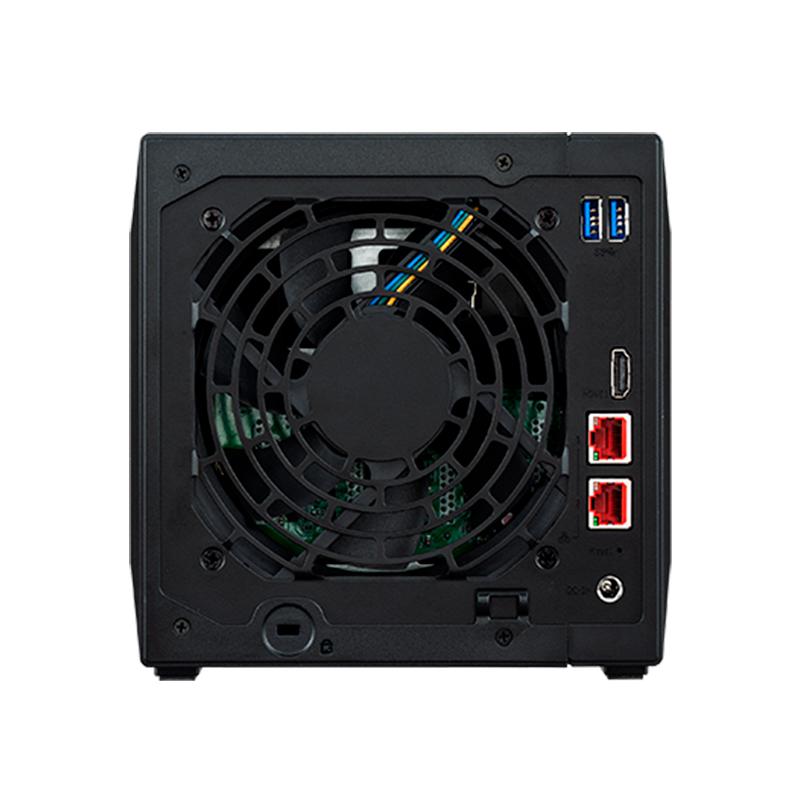Vista 2 de Servidor NAS ASUSTOR NIMBUSTOR 4 Gen2 (AS5404T), Celeron N5105/QC/10nm, 4GB RAM DDR4-2933
