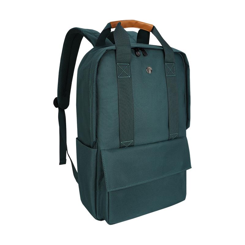 Vista 2 de Backpack Teros City II TE-9032GR, Para Notebooks de hasta 15.6", Color Verde