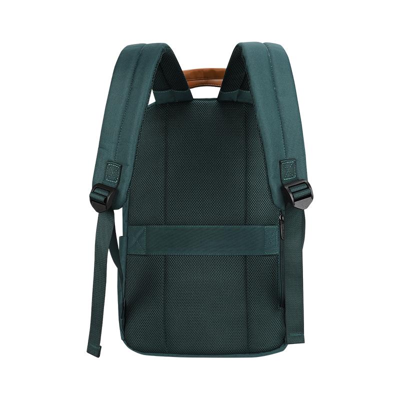 Vista 4 de Backpack Teros City II TE-9032GR, Para Notebooks de hasta 15.6", Color Verde