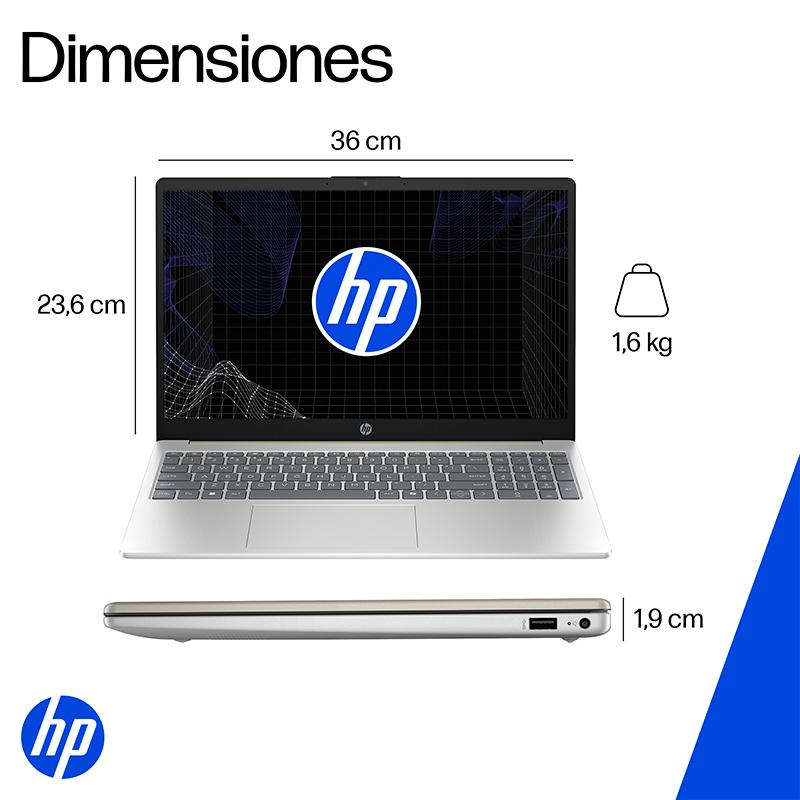 Vista 6 de NB HP 15 IA 15-fd2361la/15.6" FHD/Core Ultra 5 225U hasta 4.8GHz/16GB DDR5/512GB SSD M.2