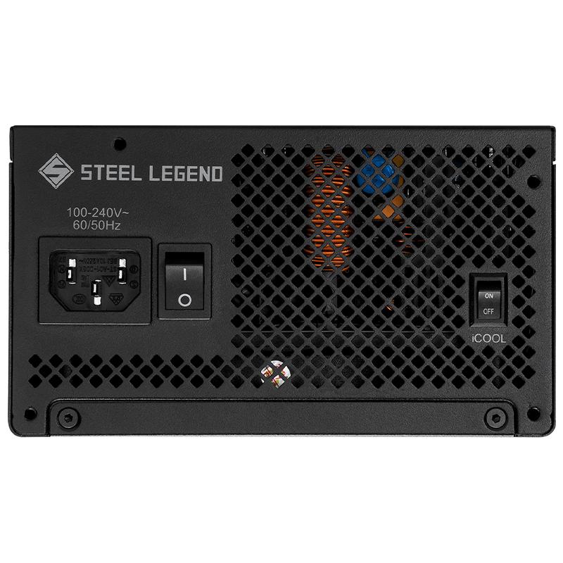 Vista 5 de Fuente de Poder ASRock SL-1200G 80 Plus Gold 1200W Negra