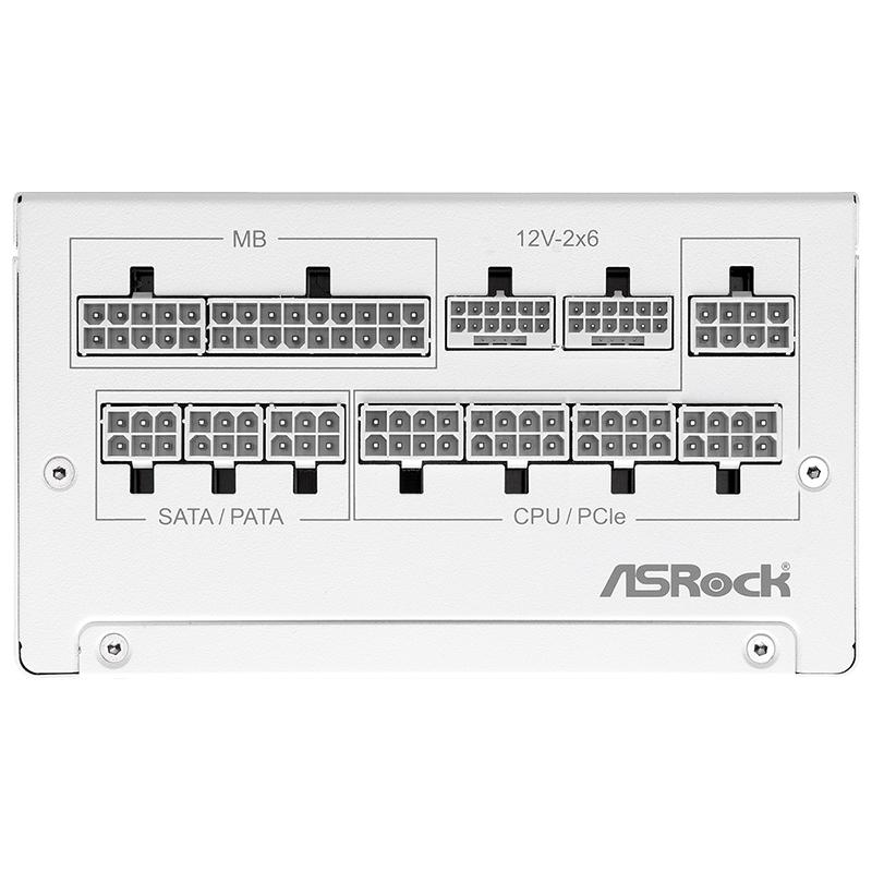 Vista 4 de Fuente de Poder Asrock SL-1200GW 80 Plus Gold 1200W