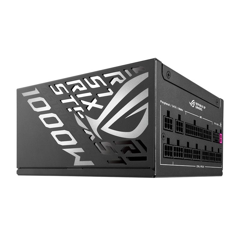 Vista 2 de Fuente de Poder ASUS ROG STRIX 1000W 80 Plus Gold