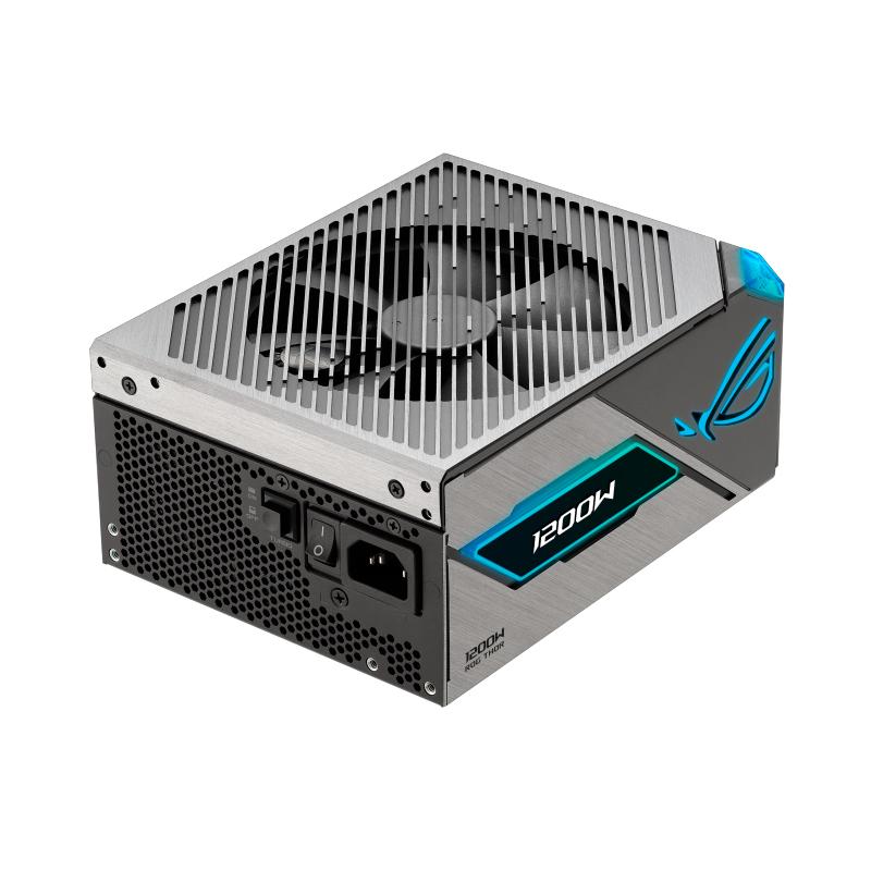 Vista 4 de Fuente de alimentación ASUS ROG Thor 1200W Platinum III, 80 Plus Platinum, Formato ATX