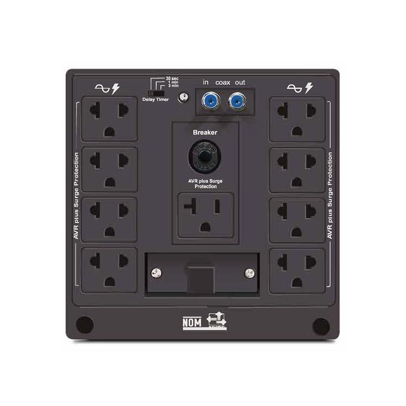 Vista 2 de Regulador Automático de Voltaje CDP R-AVR5008i 5000VA