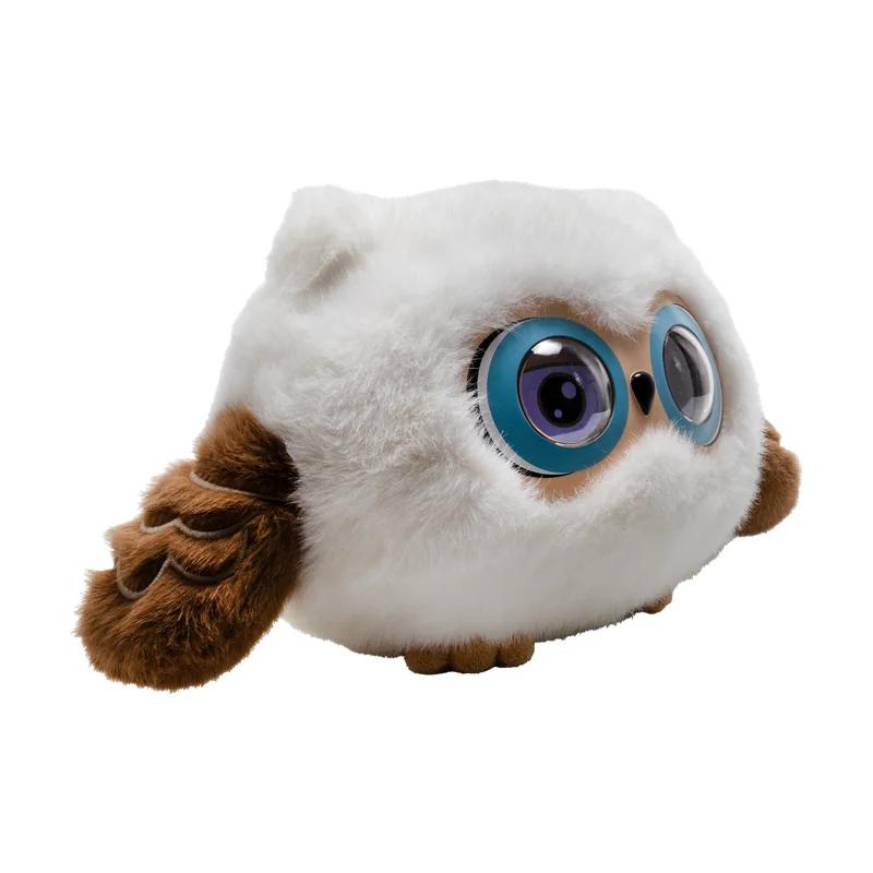 Vista 2 de Peluche interactivo con IA Bubú el Búho ChatGPT, App Tuya Smart, 1200mAh, Felpa, Advance