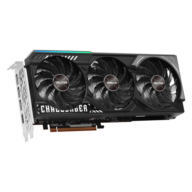 Vista 3 de Tarjeta de Video ASRock AMD Radeon RX 9070 Challenger 16GB GDDR6