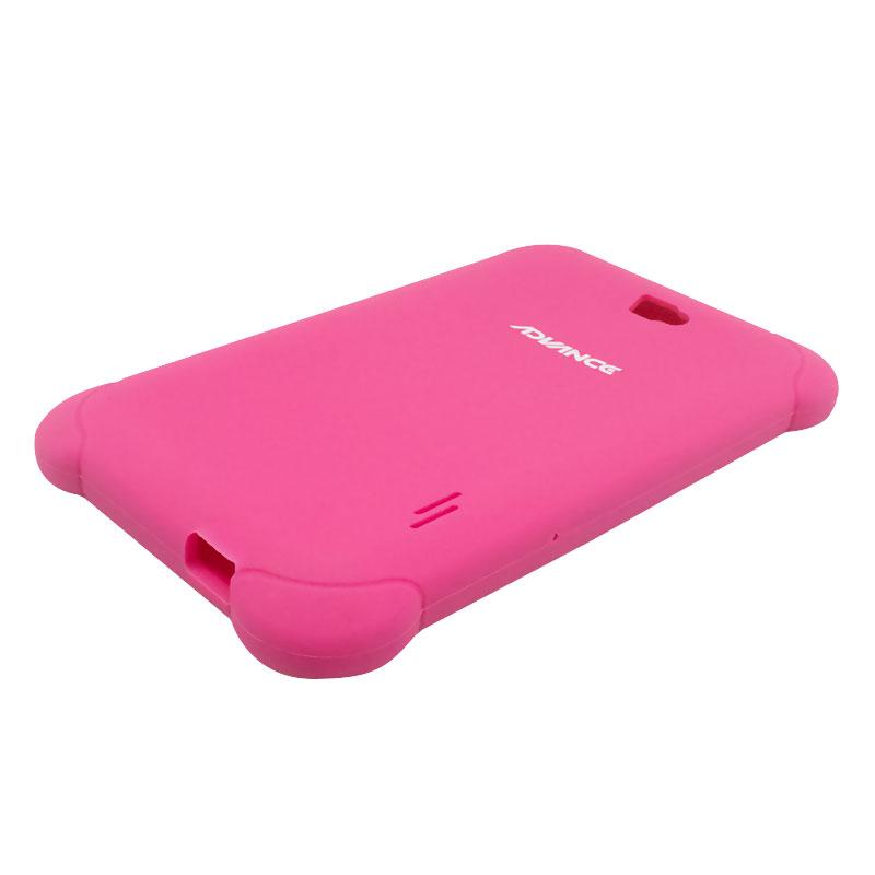 Vista 4 de Estuche de Goma para Tablet POR5850 7" Rosado, Advance