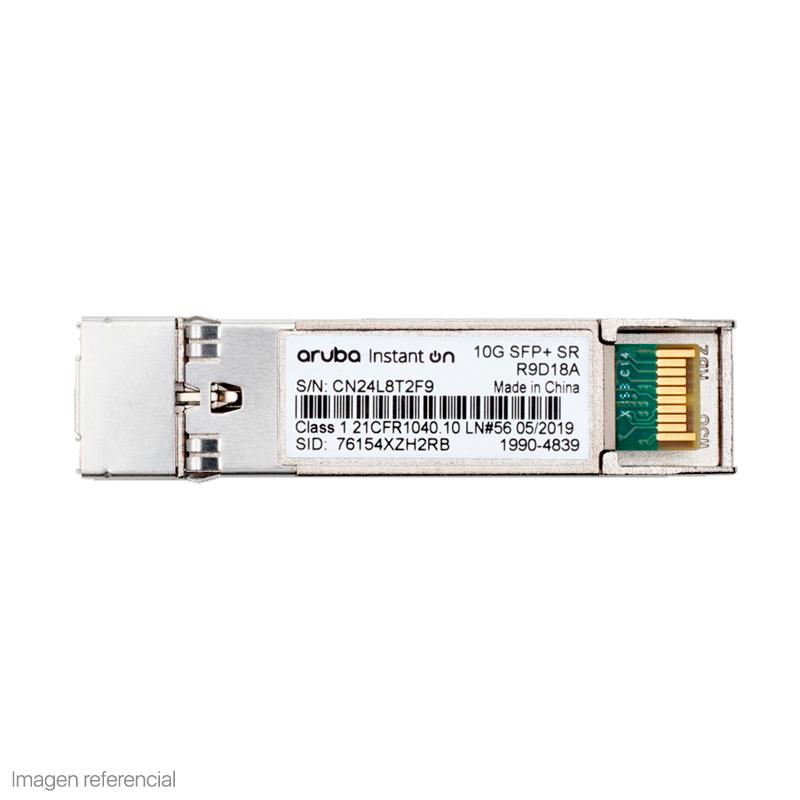 Vista 2 de Módulo Transceptor Aruba Instant On 10G SFP+ LC SR, HPE